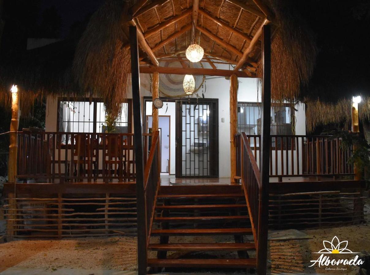 Cabanas La Alborada Villa Тулум Екстериор снимка